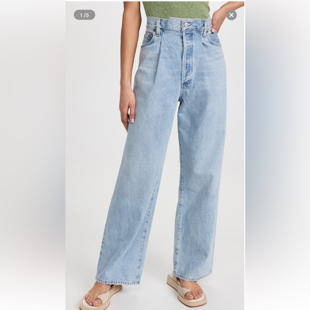 AGOLDE Dax Upsize Jeans new with tags, never worn, size 27